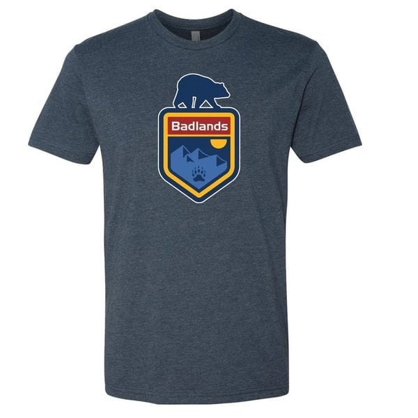 BADLANDS GAME BADGE T-SHIRT Midnight Navy