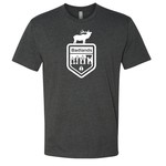 BADLANDS Game Badge T-Shirt Charcoal