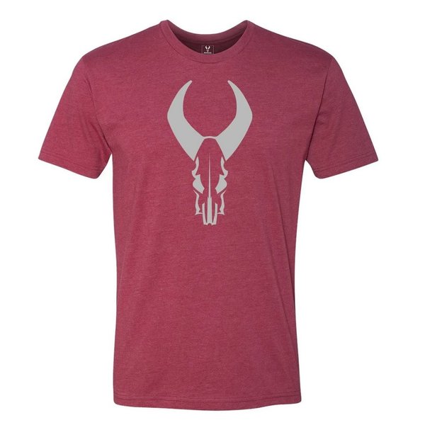 BADLANDS SKULL T-SHIRT Red