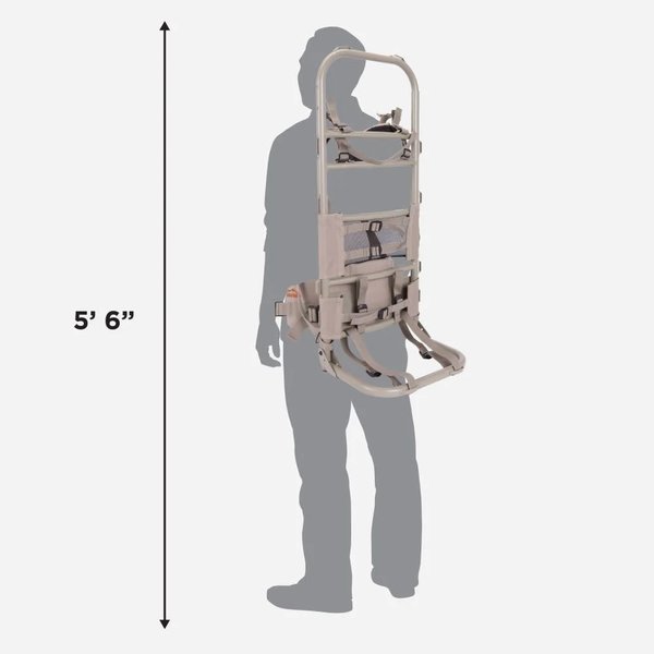 ALLEN Terrain Rock Canyon External Backpack Frame Aluminum