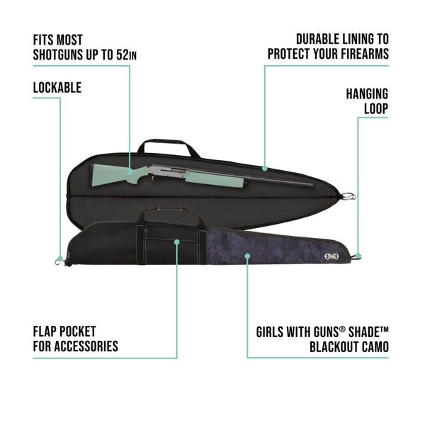 ALLEN Girls With Guns Midnight Lockable Shotgun Case 52"