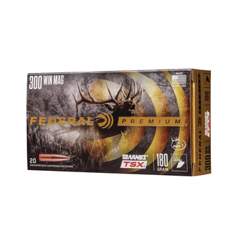 FEDERAL 300 WIN MAG 180gr BARNES TSX 20ct