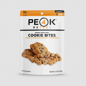 PEAK REFUEL Peanut Butter Chocolate Chip Cookie Bites - Freeze Dried