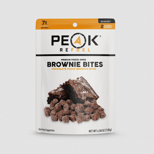 PEAK REFUEL Chocolate Fudge Brownie Bites - Freeze Dried