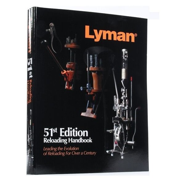 LYMAN 51st Edition Reloading Handbook Hardcover