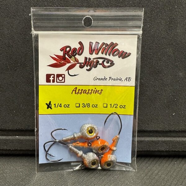 RED WILLOW JIGS Assassins 1/4oz