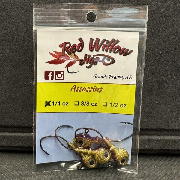 RED WILLOW JIGS Assassins 1/4oz