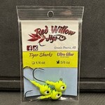 RED WILLOW JIGS Tiger Sharks Ultra Glow 3/8 oz