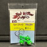 RED WILLOW JIGS Tiger Sharks Ultra Glow 3/8 oz