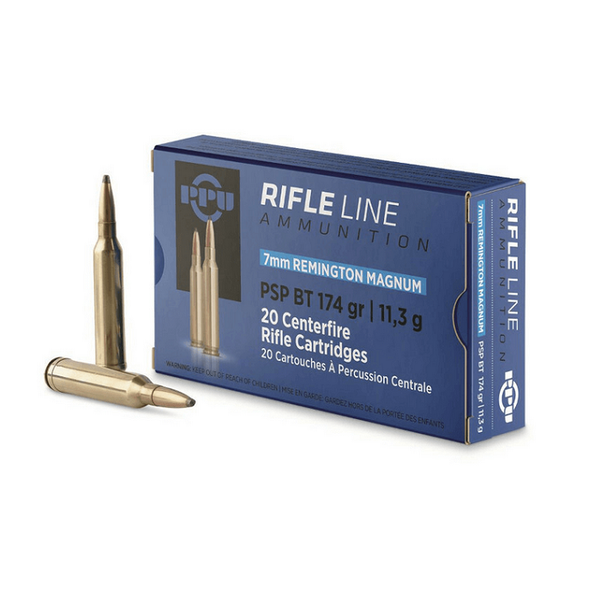 PPU 7mm REM MAG 174gr SP 20ct