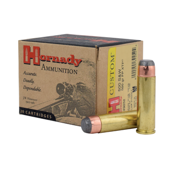 HORNADY 500 S&W MAG 500gr FP XTP 20ct