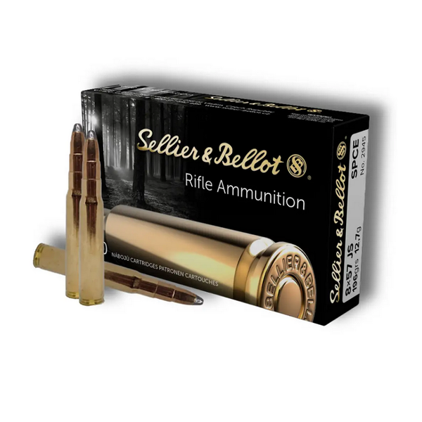 SELLIER & BELLOT 8x57 JS 196gr 20ct