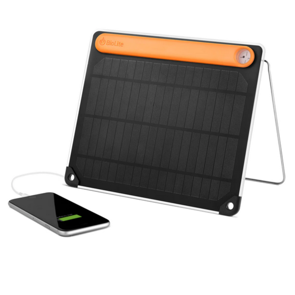 BIOLITE SOLAR PANEL 5+ WATT & ON BOARD BATTERY