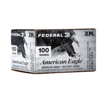 FEDERAL 223 REM 55gr FMJ 100ct