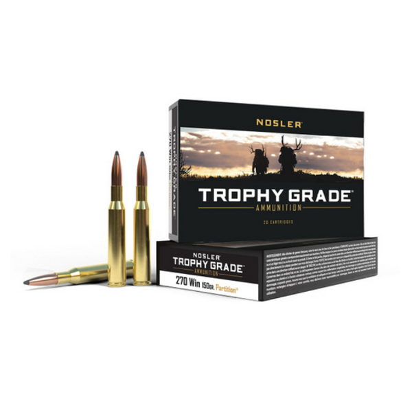 NOSLER 270 WIN 150gr PARTITION TROPHY GRADE 20ct