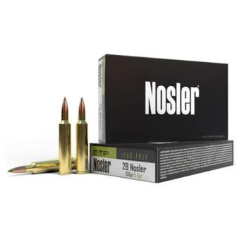 NOSLER 28 NOSLER 150gr ET 20ct