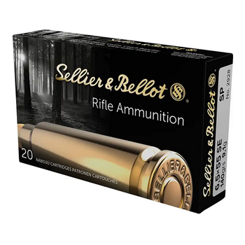 SELLIER & BELLOT 6.5x55 Swedish 140gr SP 20ct