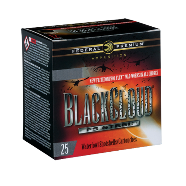 FEDERAL 12ga 2-3/4" 1-1/8oz BB BLACK CLOUD 25ct