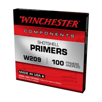 WINCHESTER W209 SHOTSHELL PRIMERS 100ct