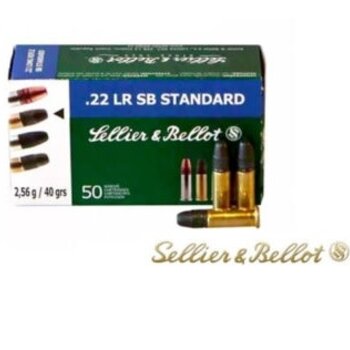 SELLIER & BELLOT 22 LR 40gr SB STANDARD 50ct