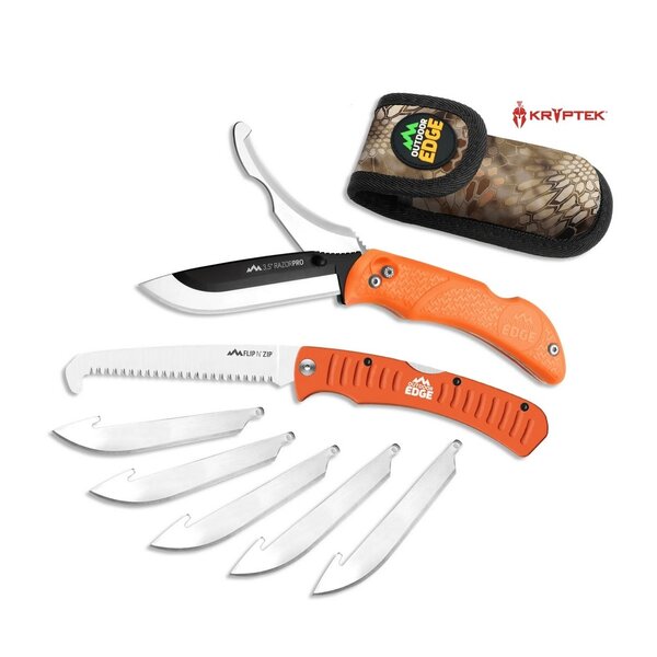 OUTDOOR EDGE 3.5" RazorPro Saw Combo Orange
