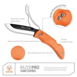 OUTDOOR EDGE 3.5" RazorPro Saw Combo Orange