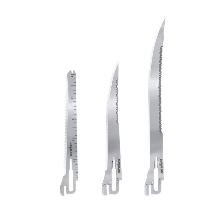 HAVALON TALON SCALER SERRATED 5 & 7 FILLET BLADES 3pk - Bartons Big  Country