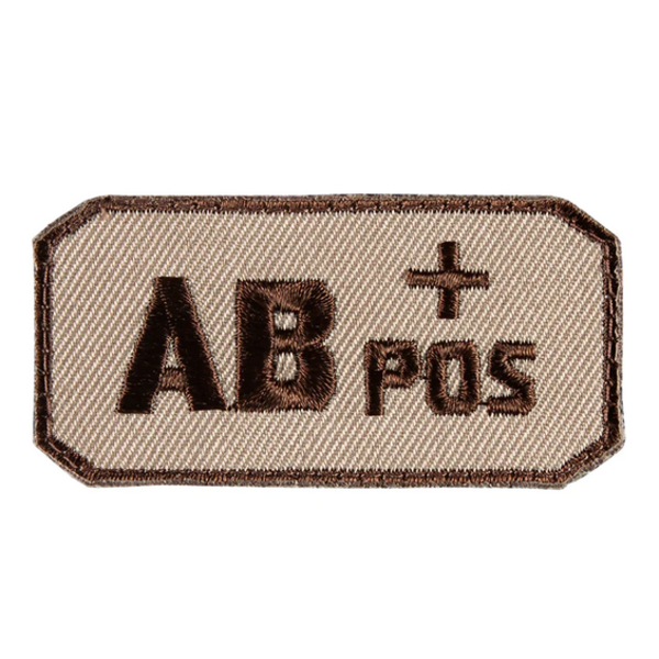 FOX OUTDOOR Medical AB Pos ( + ) Patch  2.5"x 1.25"