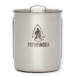 PATHFINDER 32oz SS Water Bottle + Cup + Stove Set