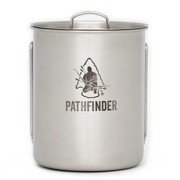 PATHFINDER 32oz SS Water Bottle + Cup + Stove Set