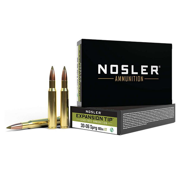 NOSLER 30-06 Sprg 180gr Expansion Tip 20ct