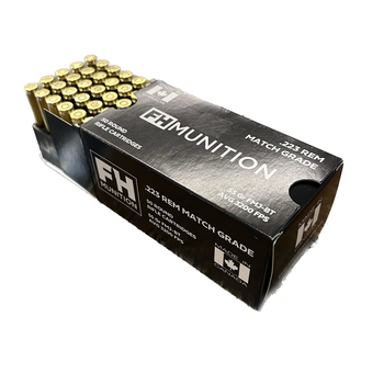 FH Munition 223 REM 55gr MATCH GRADE FMJ BT  50ct