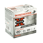WINCHESTER 20ga 2-3/4" 1 oz 4 Shot 25ct