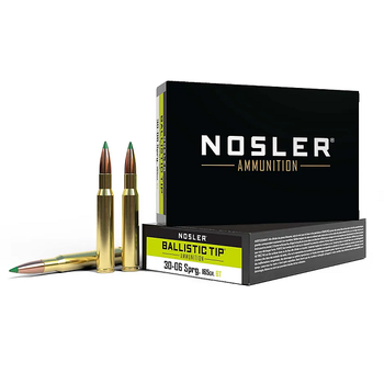 NOSLER 30-06 Sprg 165gr Ballistic Tip Hunting 20ct