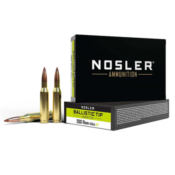 NOSLER 260 REM 140gr BALLISTIC TIP 20ct