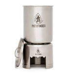 PATHFINDER 32oz SS Water Bottle + Cup + Stove Set