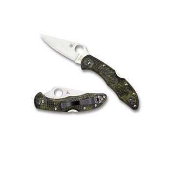 SPYDERCO Delica 4 FRN Zome Green