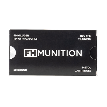 FH Munition 9mm 124gr MATCH GRADE 50ct