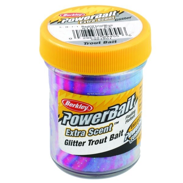 BERKLEY PowerBait Glitter Chroma-Glow Dough