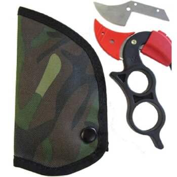 WYOMING KNIFE CAMO CASE & XTRA BLADE