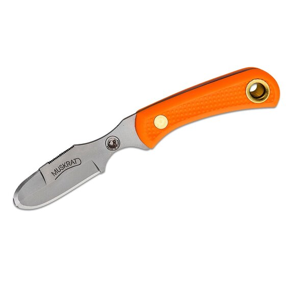 KNIVES OF ALASKA Muskrat w/Orange Handle