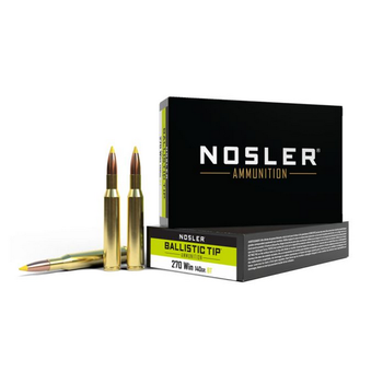 NOSLER BT 270 WIN 140gr BT 20ct