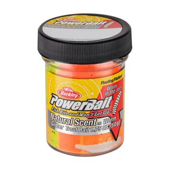BERKLEY POWERBAIT NATURAL GLITTER TROUT BAIT