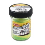 BERKLEY  PowerBait Glitter Turbo Dough Spring Green Yellow