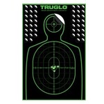 TRUGLO TRU-SEE HANDGUN Green 12x18" 6pk