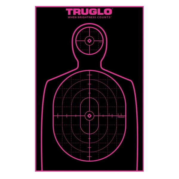 TRUGLO TRU-SEE Pink 12x18" 6pk