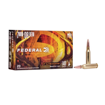 FEDERAL FUSION 7mm-08 REM 140gr