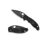 SPYDERCO Manix Lightweight Black w/Black Blade