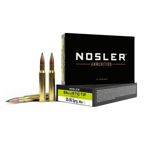 NOSLER 30-06 SPRG 180gr BALLISTIC TIP 20ct