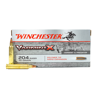 WINCHESTER 204 RUGER 32gr VARMINT X 20ct